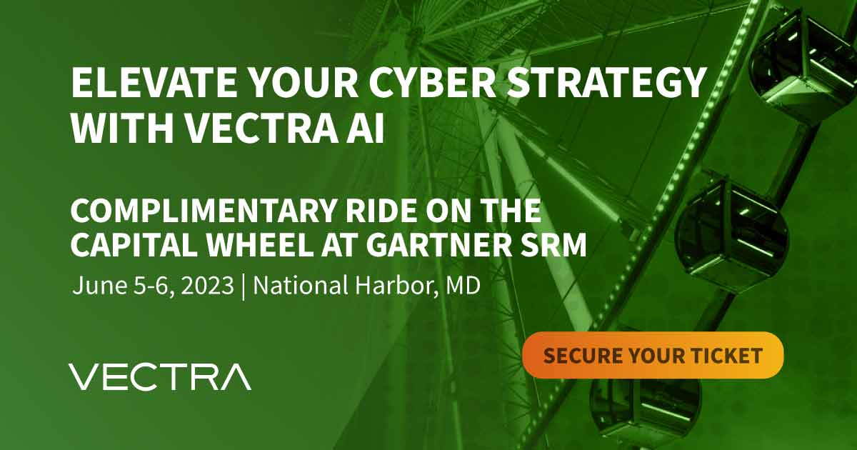 Vectra AI Gartner SRM Demo Request